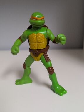 💜2/$20💜 McDonald's Teenage Mutant Ninja Turtle Action Figure 2007 Moveable
